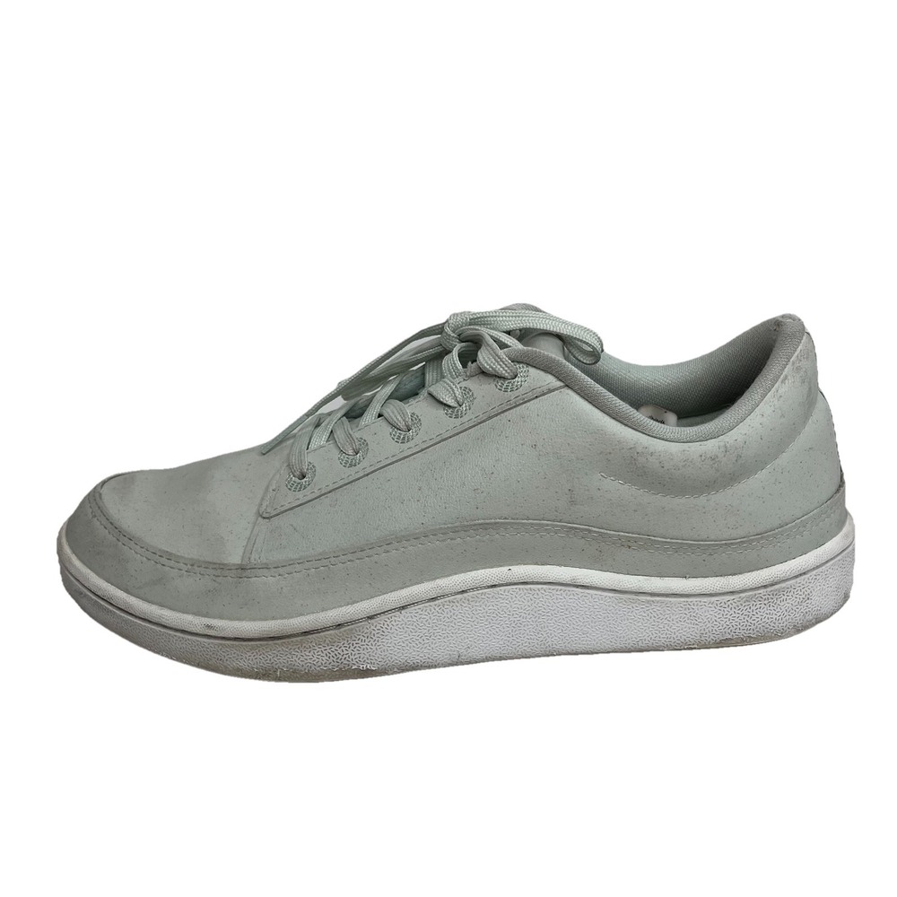 Allbirds Plant Pacers Lifestyle Shoe Women 8 Mint Green Vegan Leather Walking